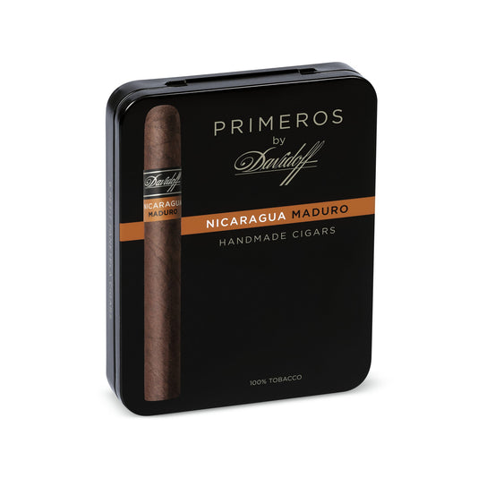 Primeros by Davidoff Nicaragua Maduro, tin of 6 open