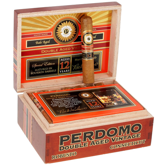 PERDOMO DOUBLE AGED 12 YEARS - Connecticut Robusto