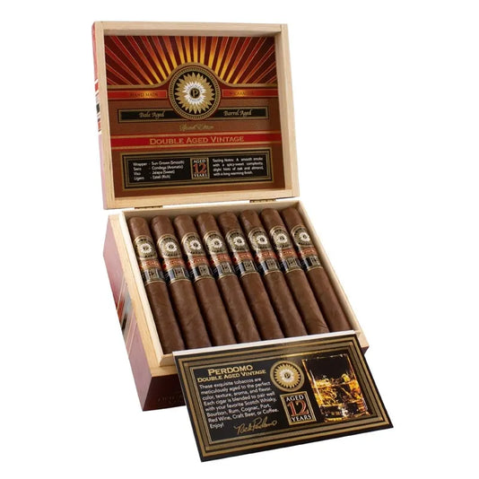PERDOMO DOUBLE AGED 12 YEARS - Sun Grown Robusto