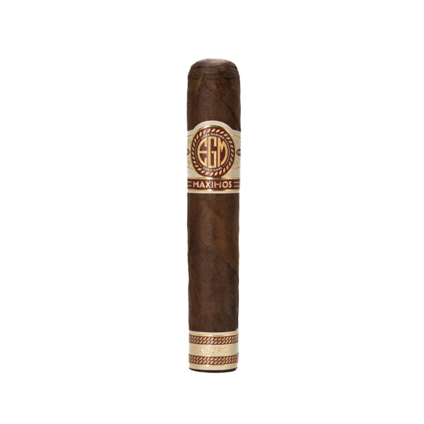 Single EGM Maduro Maximos cigar, 132mm by 56 ring gauge, with its Linea Maduro band